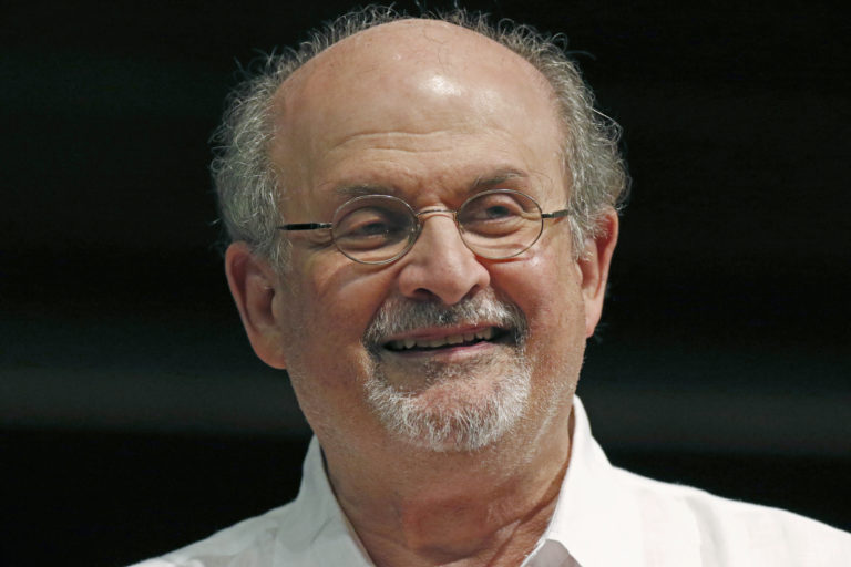 Salman Rushdie. Foto: TASR/AP