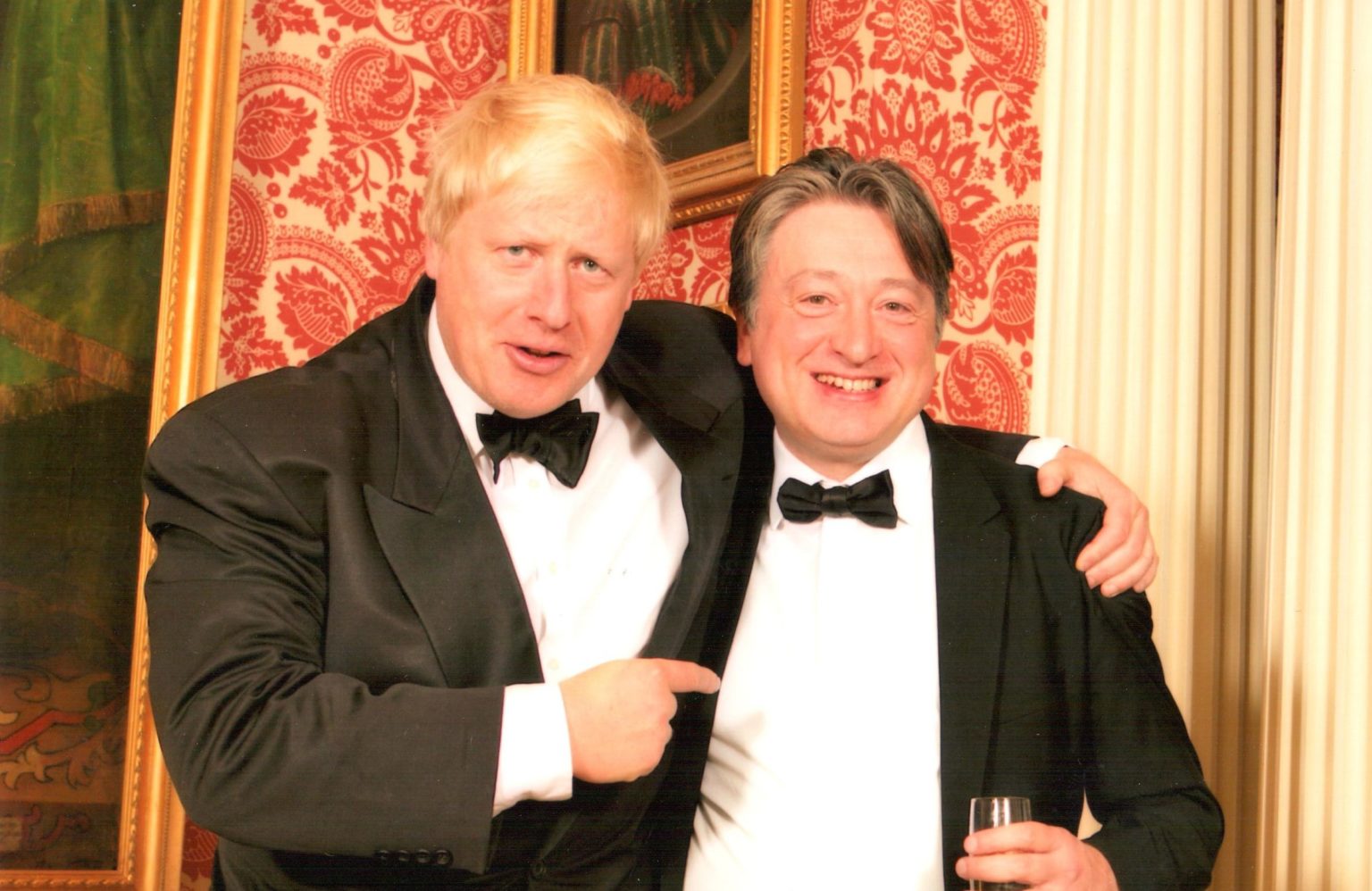 Boris Johnson a Alexander Temerko. Foto: www.alexandertemerko.co.uk