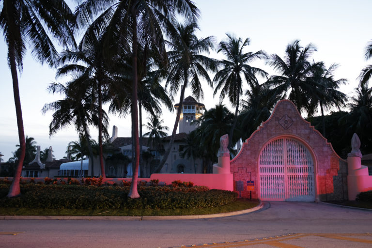 Na snímke floridské sídlo Mar-a-Lago Donalda Trumpa. Foto: TASR/AP