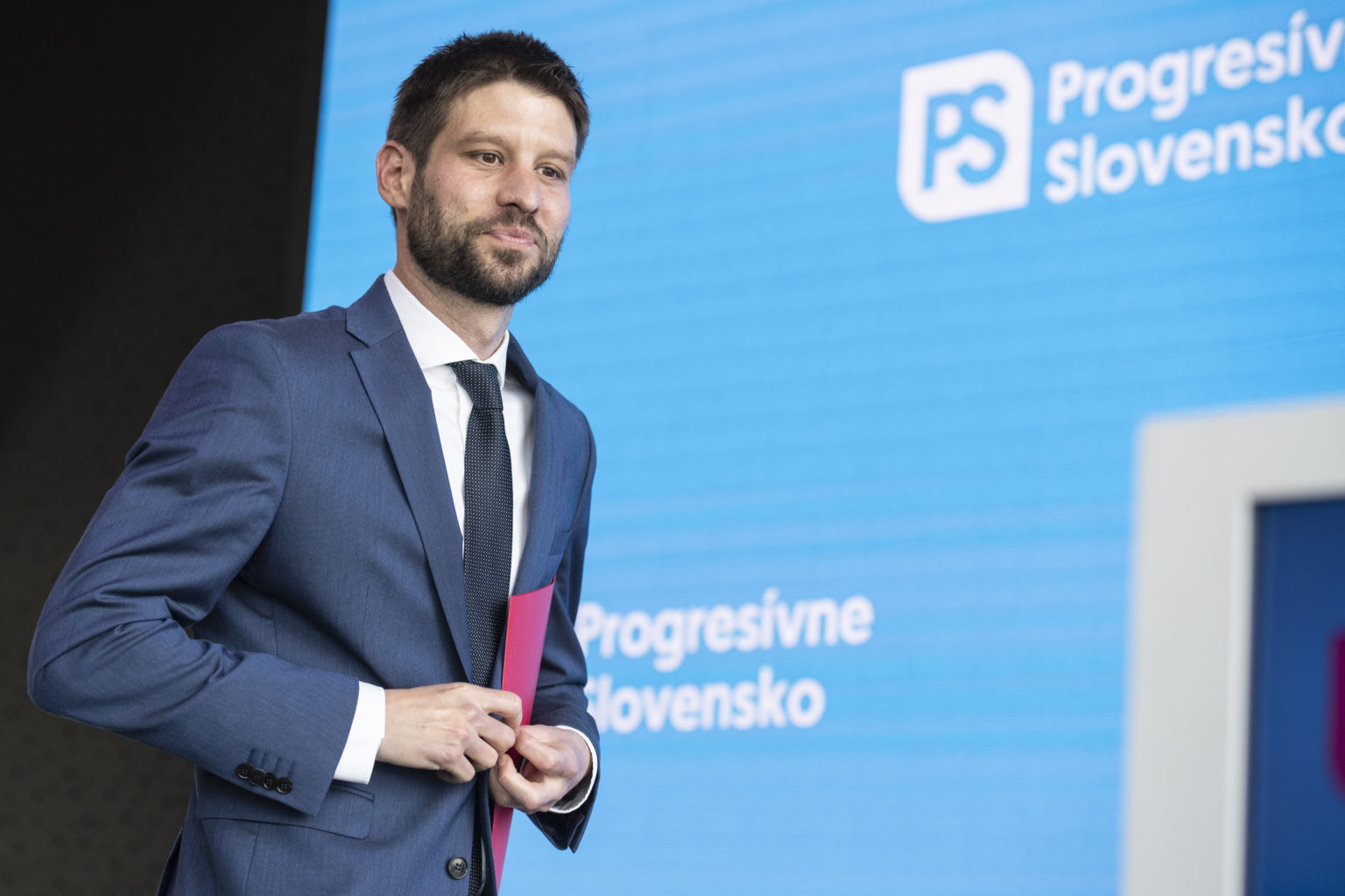 Michal Šimečka, predseda PS. Foto: Pavel Neubauer/TASR