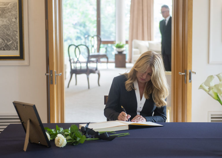 Na snímke prezidentka SR Zuzana Čaputová. Foto: Jakub Kotian/TASR

