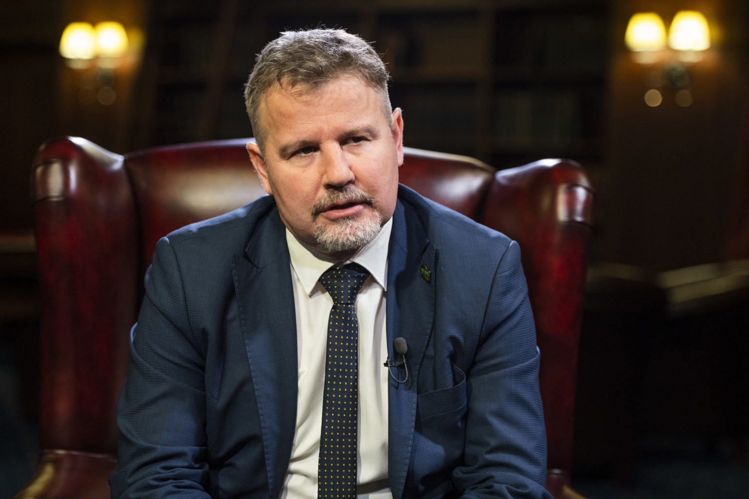 Výkonný riaditeľ Slovenského plynárenského a naftového zväzu (SPNZ) Richard Kvasňovský. Foto: TASR/Jaroslav Novák