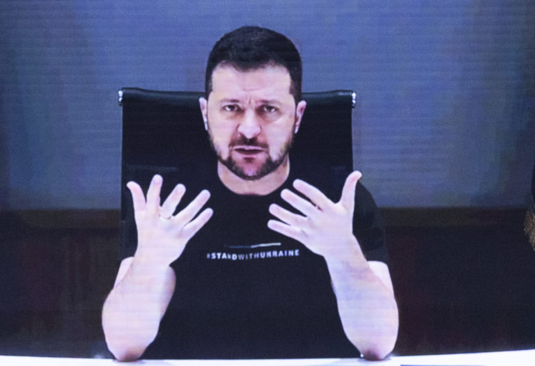 Ukrajinský prezident Volodymyr Zelenskyj. Foto: TASRR/AP