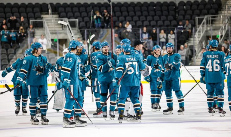 Hráči San Jose Sharks. Foto: Facebook