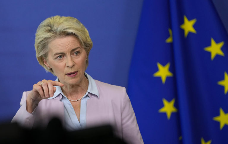 Šéfka eurokomisie Ursula von der Leyenová. Foto: TASR/AP