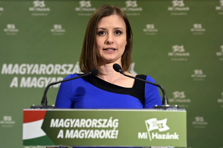 Dóra Dúró. Foto: TASR/AP