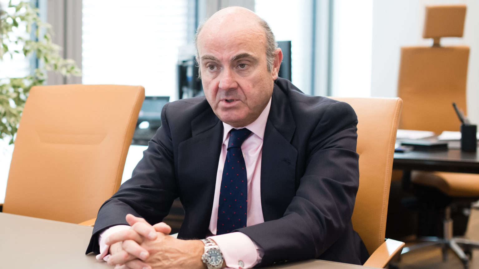 Luis de Guindos. Foto: Twitter