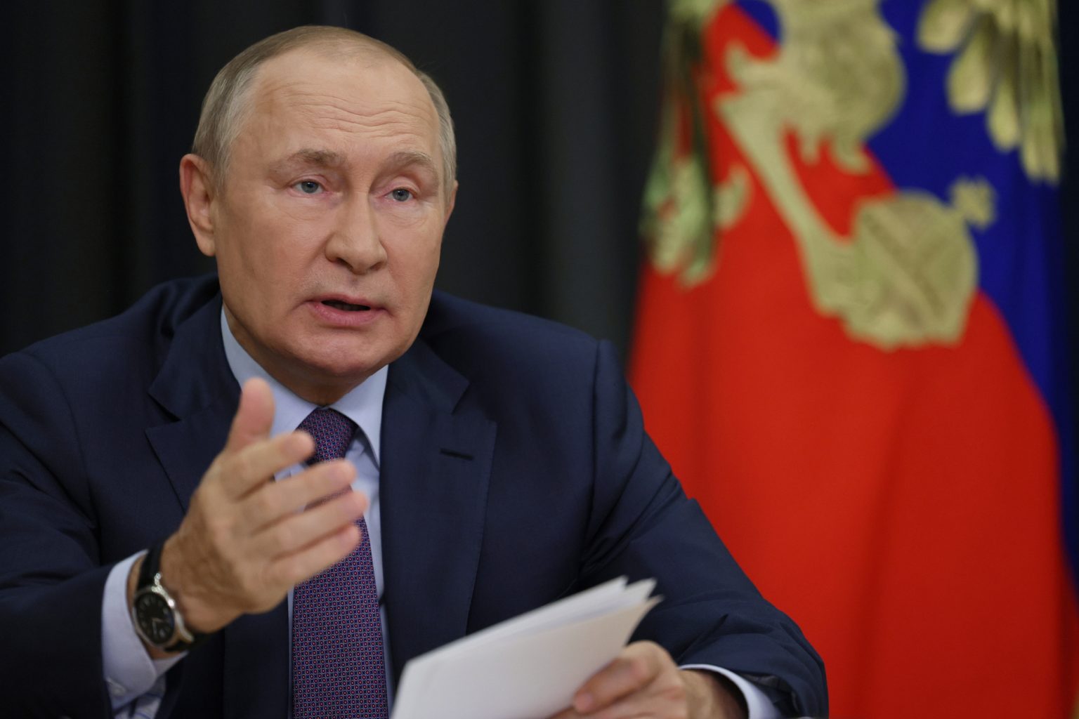 Vladimír Putin. Foto: TASR/AP