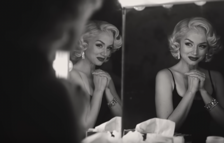 Ana de Armas ako Marilyn Monroe vo filme Blonde. Foto: screenshot YouTube/Netflix