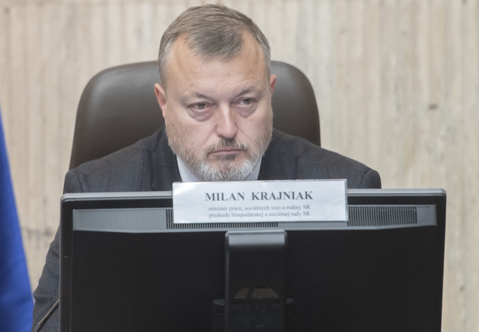 Minister práce Milan Krajniak. Foto: Martin Baumann/TASR