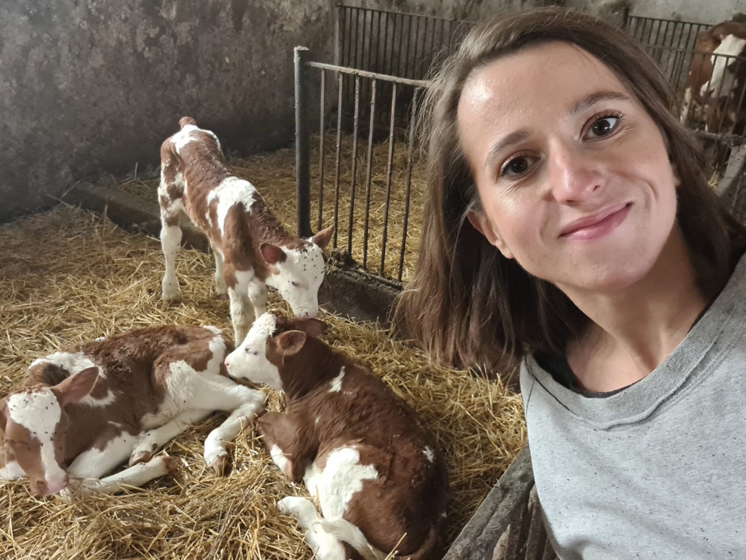 Kinga Blejwasová sa po skončení vysokej školy vrátila domov, na dedinu, aby pokračovala v práci na rodinnom statku. Zdroj: rodinný archív