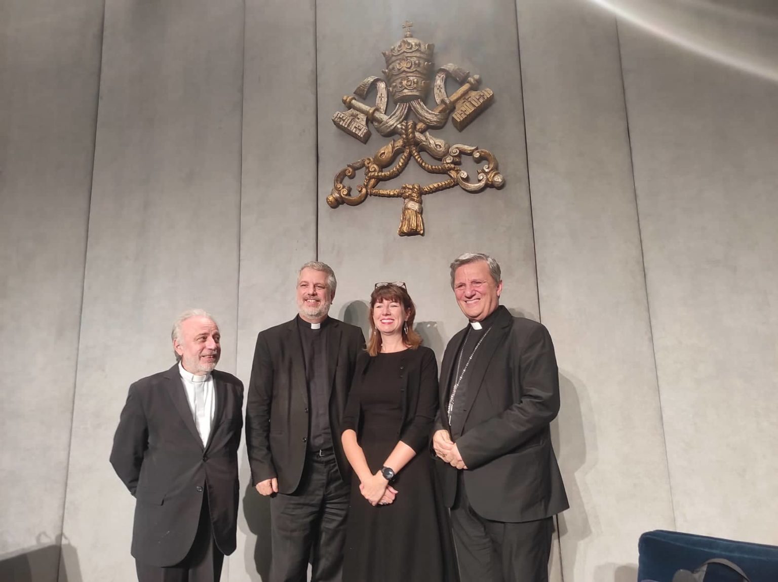 Na prezentácii dokumentu pre ďalšiu fázu synody vo Vatikáne. Foto: Bohumil Petrík