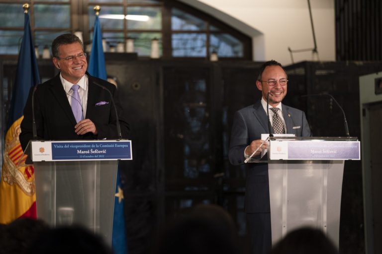 Šefčovič rokoval o pridružení Andorry k EÚ