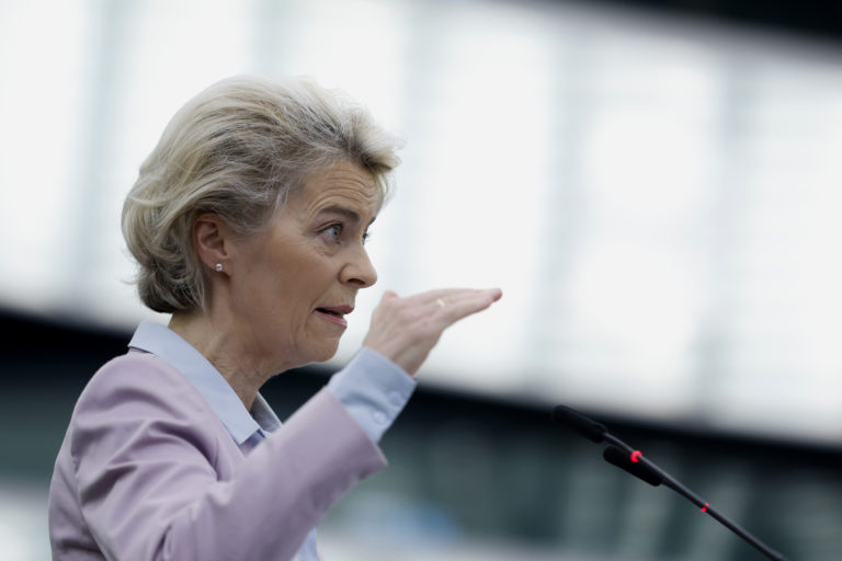 Predsedníčka Európskej komisie (EK) Ursula von der Leyenová. Foto: TASR/AP