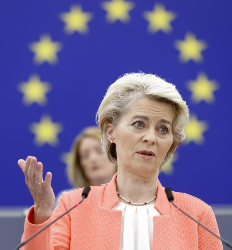 Leyenová: EÚ by mala zaviesť dočasný strop na ceny plynu