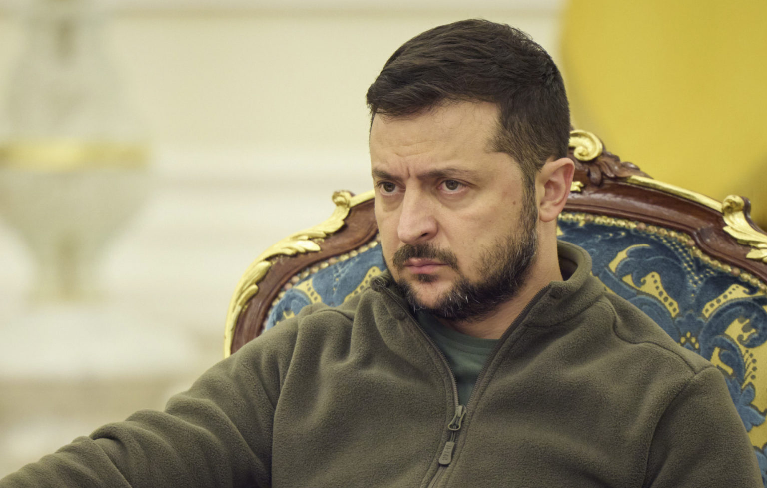 Ukrajinský prezident Volodymyr Zelenskyj.  Foto: TASR/AP