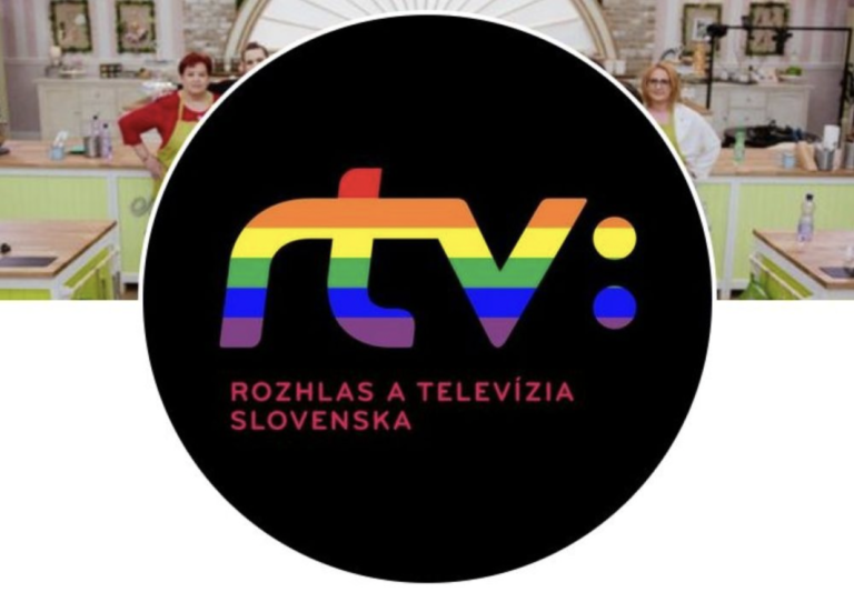 RTVS v piatok na sociálnych sieťach zmenila logo do farieb dúhy. Neskôr ho zmazala a zakázala komentáre