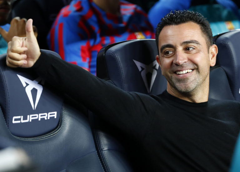 Tréner FC Barcelony Xavi Hernandez. Foto: TASR/AP
