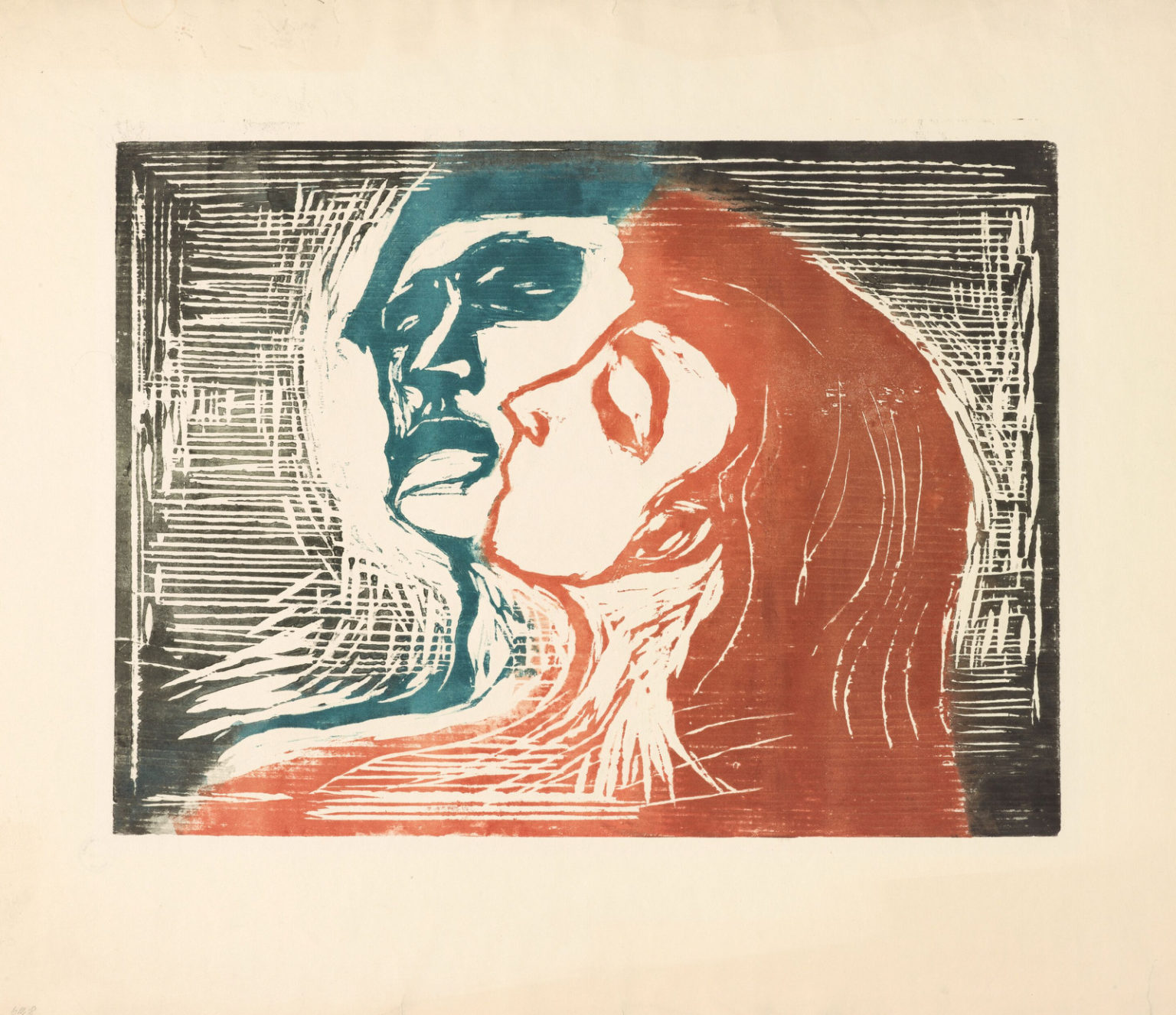 Foto: Edvard Munch:Head by Head/ National Gallery of Art