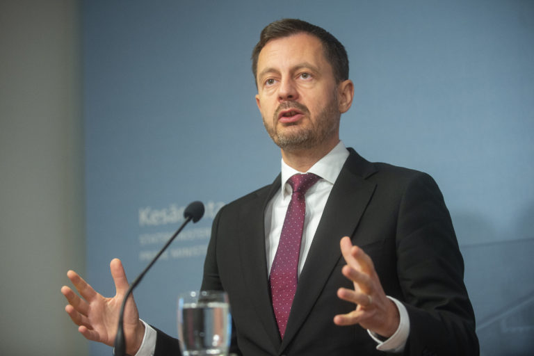 Eduard Heger. Foto: Jakub Kotian/TASR