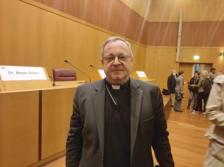 Nemecký biskup George Bätzing v Ríme. Foto: Bohumil Petrík