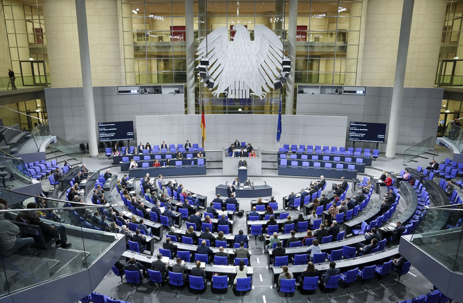 Nemecký Spolkový snem (Bundestag). Foto: TASR/AP