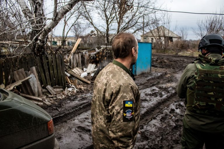 Ukrajinské bojisko sa utopilo v rasputici
