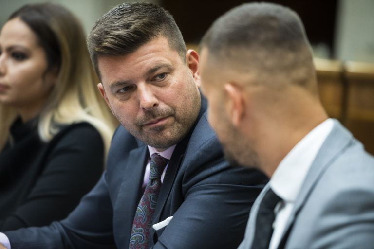 Na snímke poslanec NRSR Martin Borguľa (Sme rodina) počas rokovania 72. schôdze NR SR v Bratislave 20. septembra 2022. Foto: Jaroslav Novák/TASR