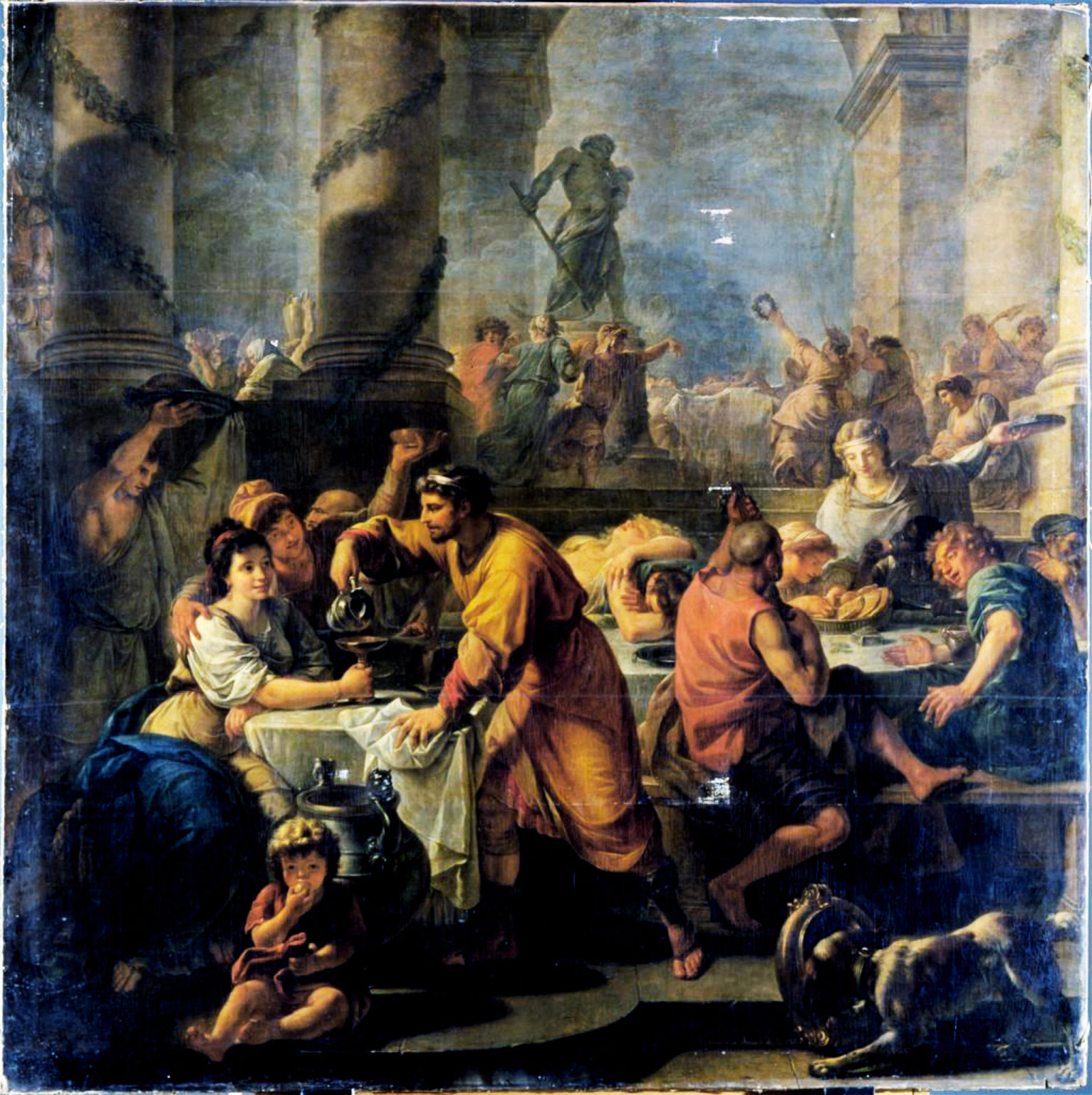 Saturnálie ako si ich v roku 1783 predstavoval Antoine-François Callet. Foto: wikimedia commons, CC0.