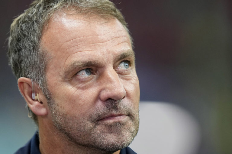 Tréner nemeckej futbalovej reprezentácie Hans-Dieter Flick. Foto: TASR/AP