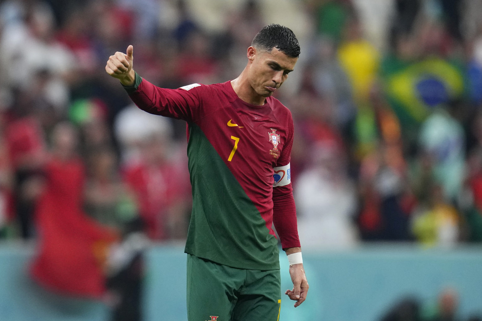Portugalský hráč Cristiano Ronaldo. Foto: TASR/AP