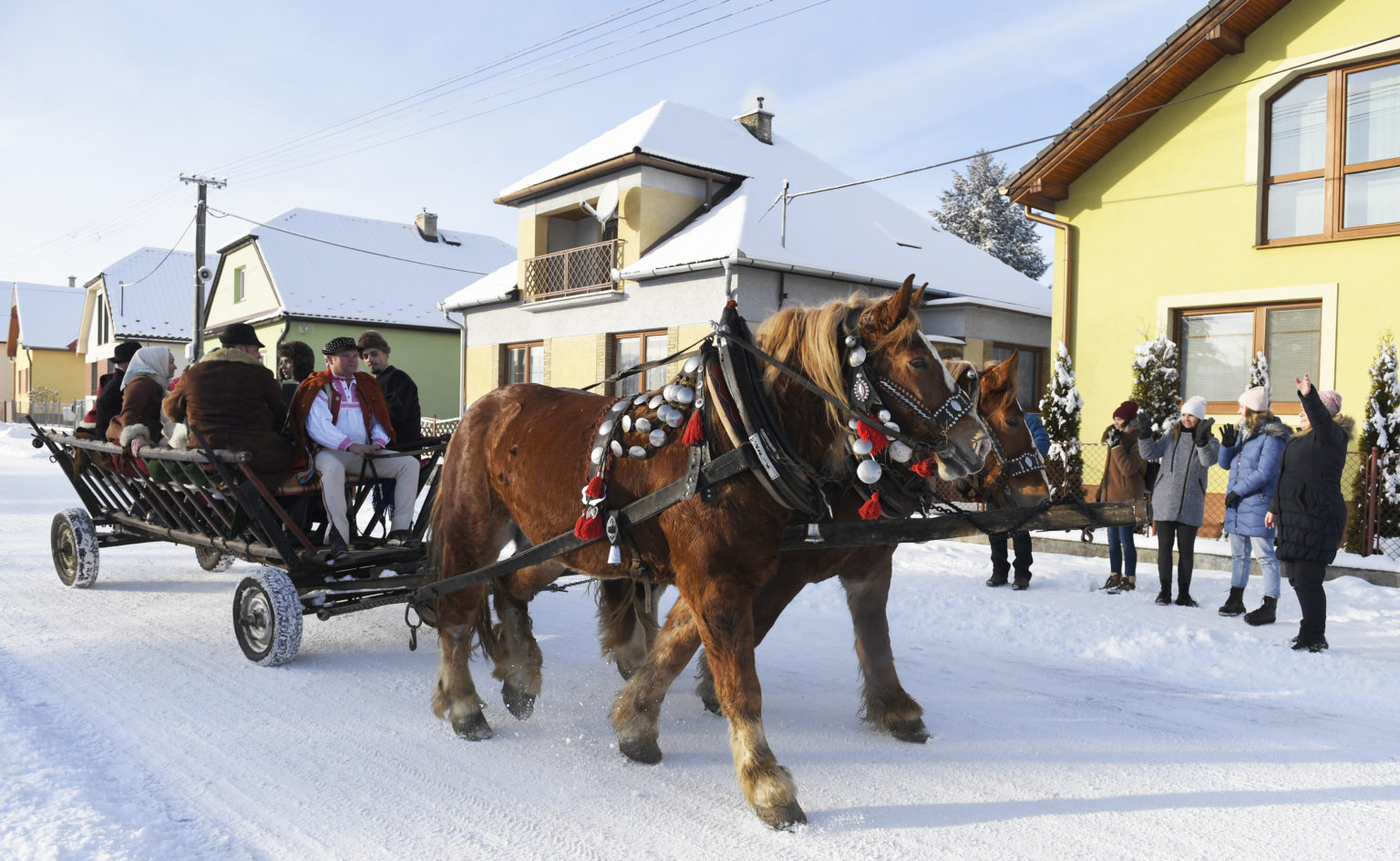Štefanská jazda v Smižanoch. Foto: František Iván/TASR