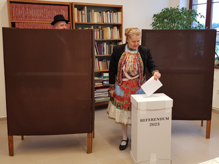 Referendum v roku 2023. Foto: TASR