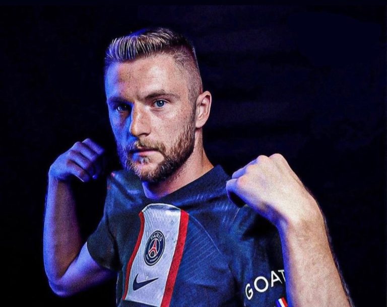 Milan Škriniar v drese PSG. Foto: Fabrizio Romano/Twitter