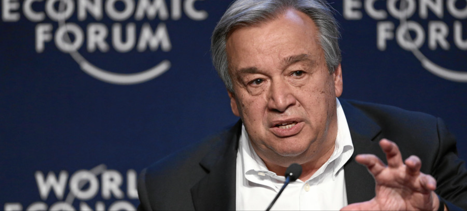Antonio Guterres. Foto: weforum.orf