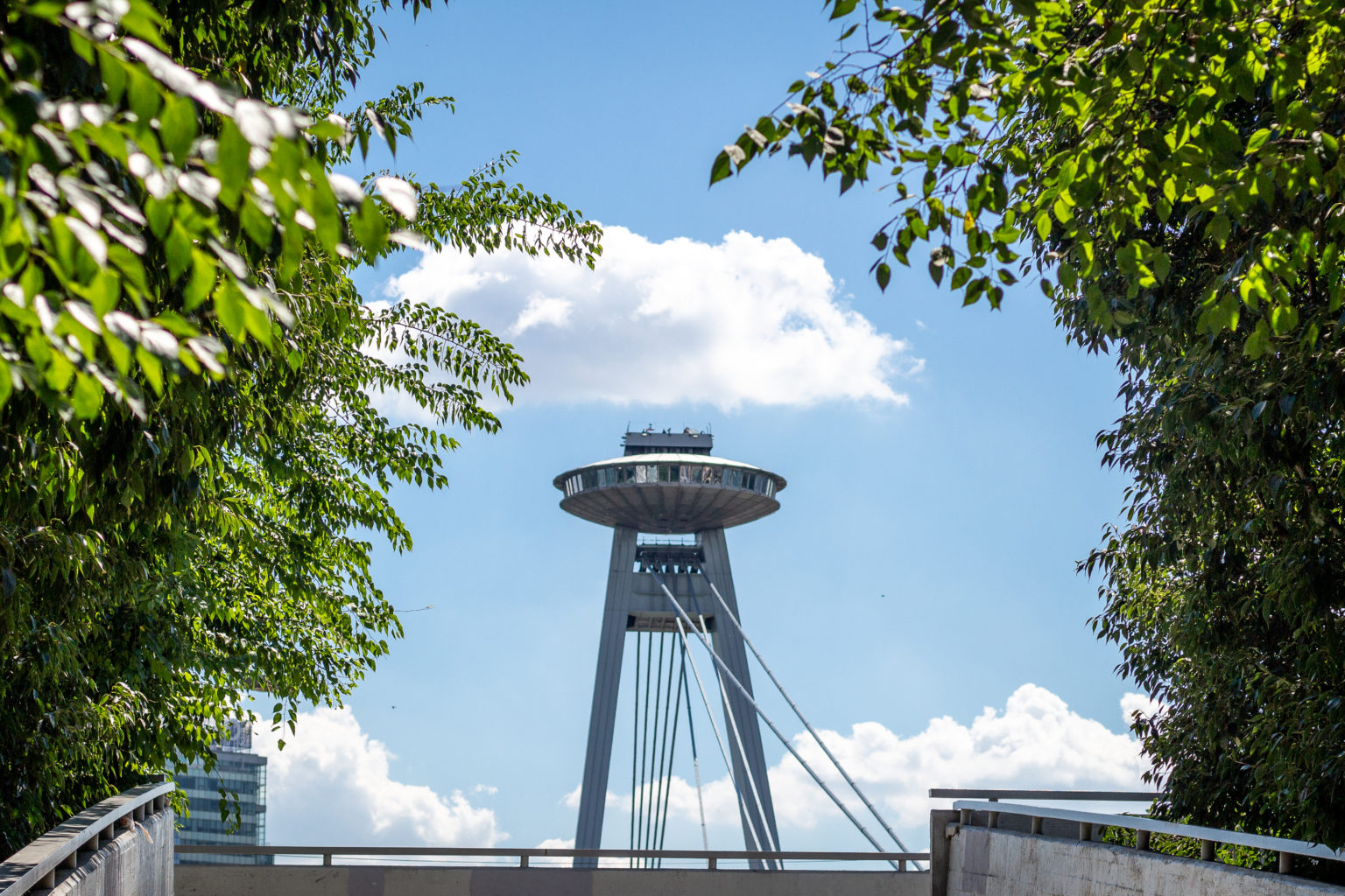 Veža UFO v Bratislave. Foto: Martin Minka