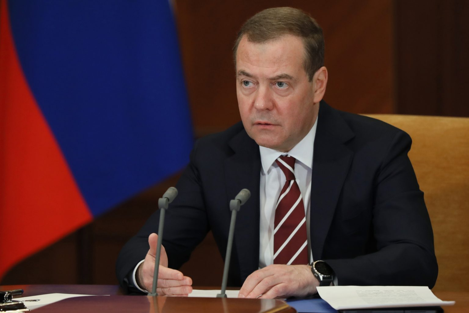 Dmitrij Medvedev. Foto: TASR/AP