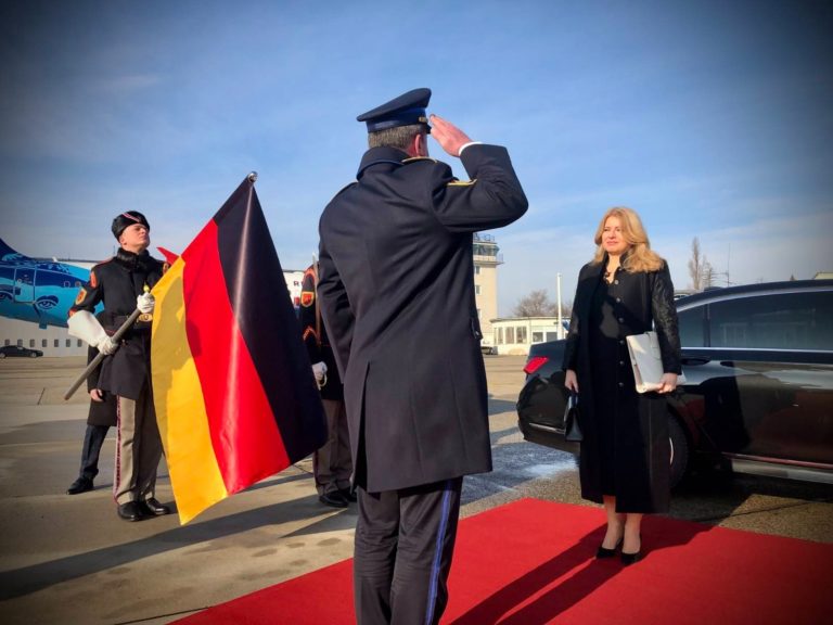 Zuzana Čaputová v Berlíne. Foto: Zuzana Čaputová/FB