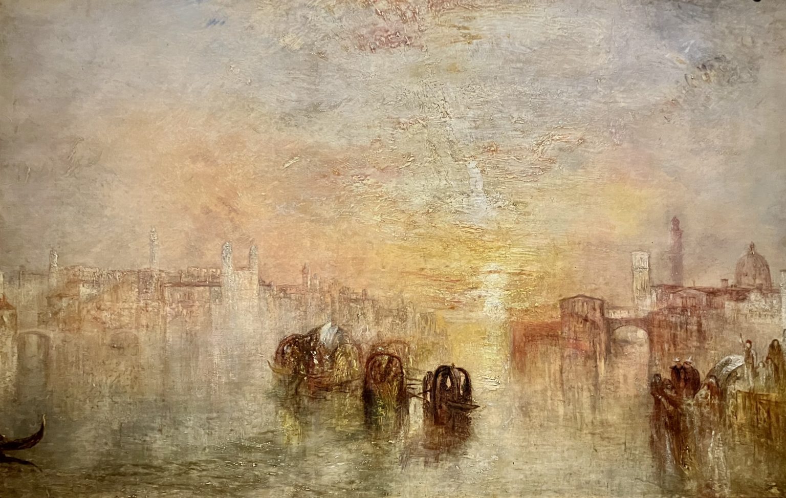 J.M.W. Turner: Cestou na ples (San Martino), (olej na plátne, vystavené v roku 1846). Foto: Marian Kuna