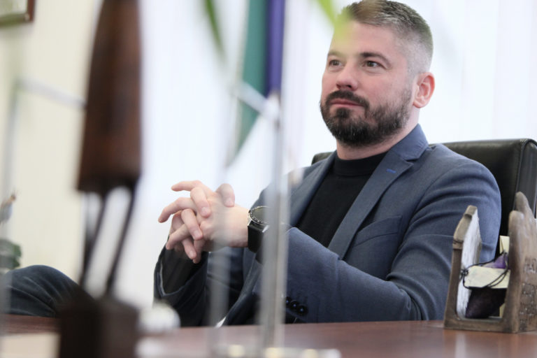 Primátor Malaciek Juraj Říha. Foto: Matúš Zajac