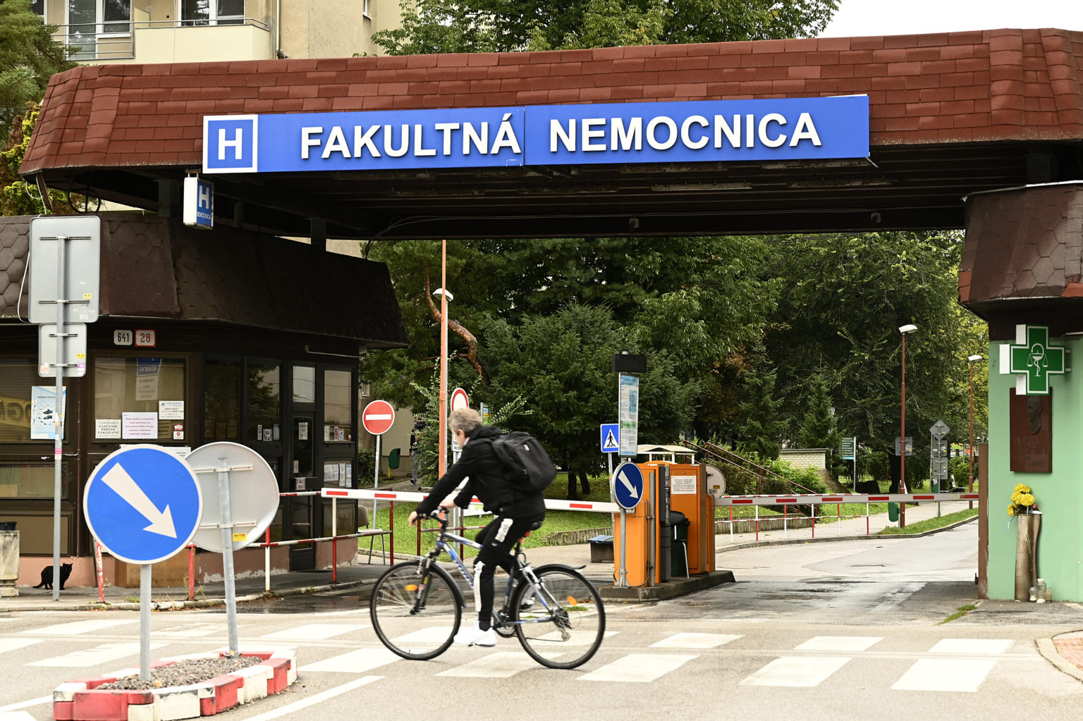 Fakultná nemocnica Trenčín. Foto: Radovan Stoklasa/TASR