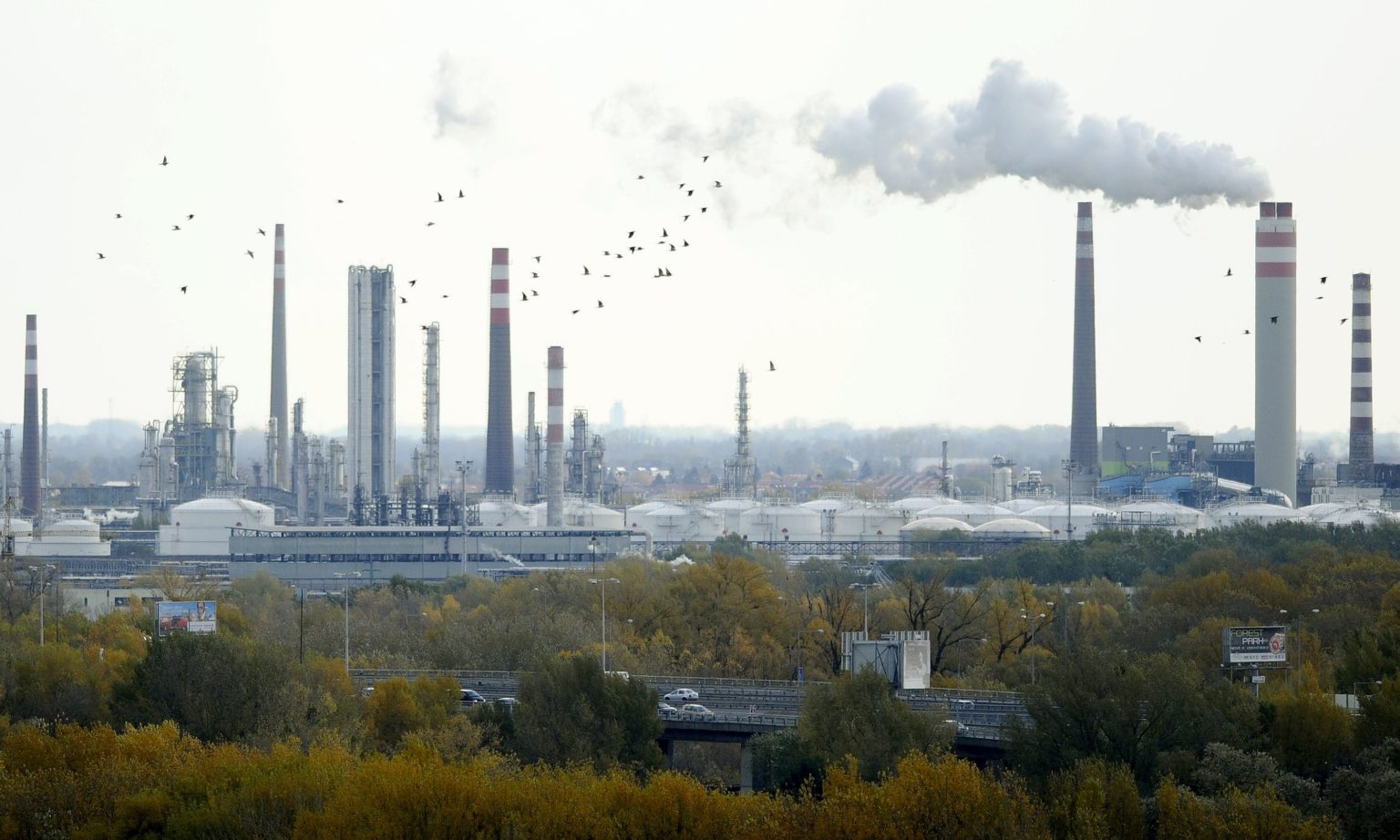 Bratislavská rafinéria Slovnaft. Foto: Martin Baumann/TASR