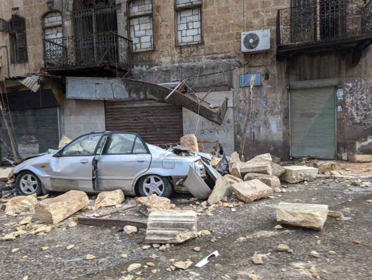 Sýria po zemetrasení. Foto: ACN