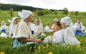 Ihranie pri riečke Myjave