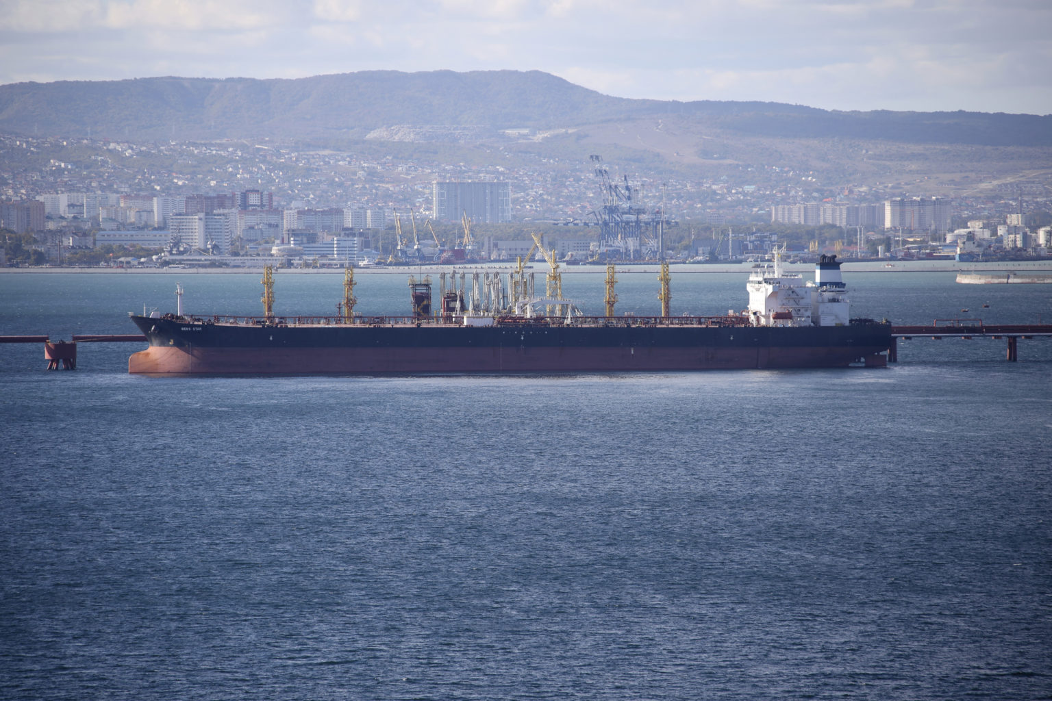 Ropný tanker. Foto: TASR/AP