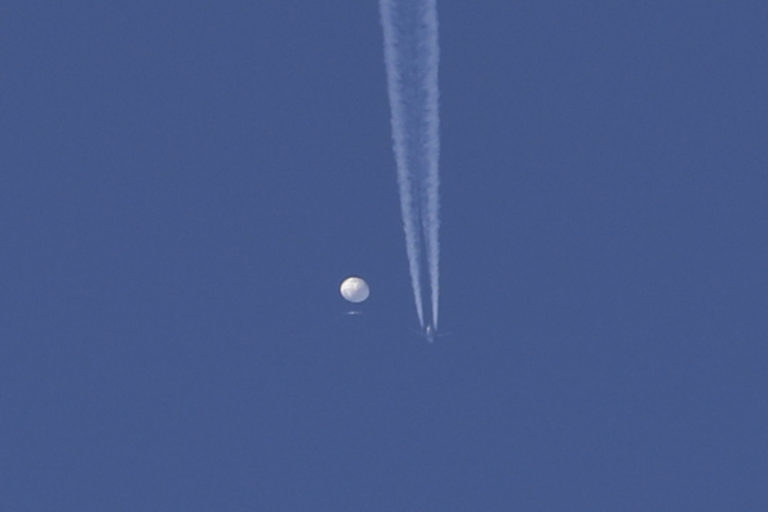 Čínsky balón. Foto: TASR/AP