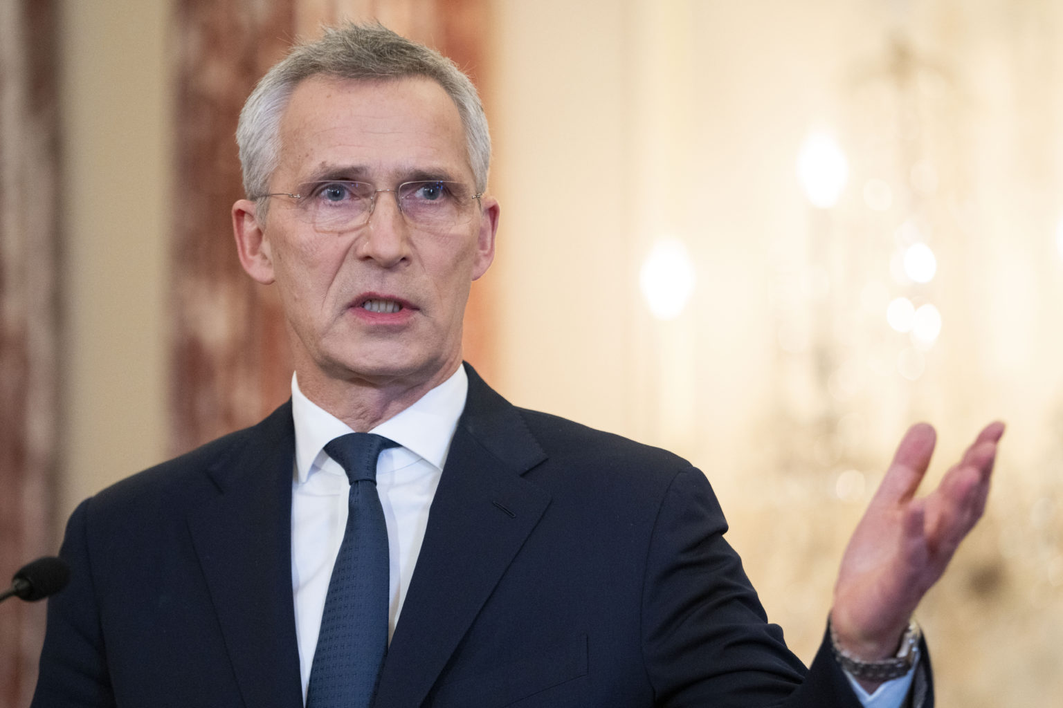 Jens Stoltenberg. Foto: TASR/AP