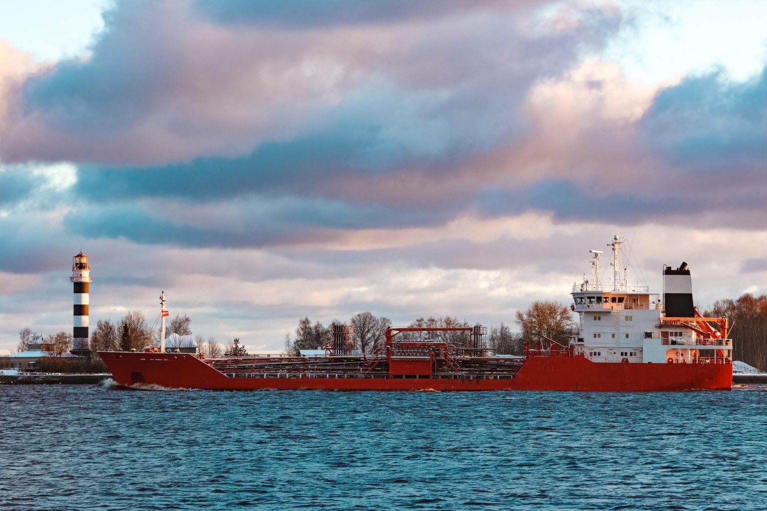 Ropný tanker v Baltickom mori. Foto: Profimedia.sk