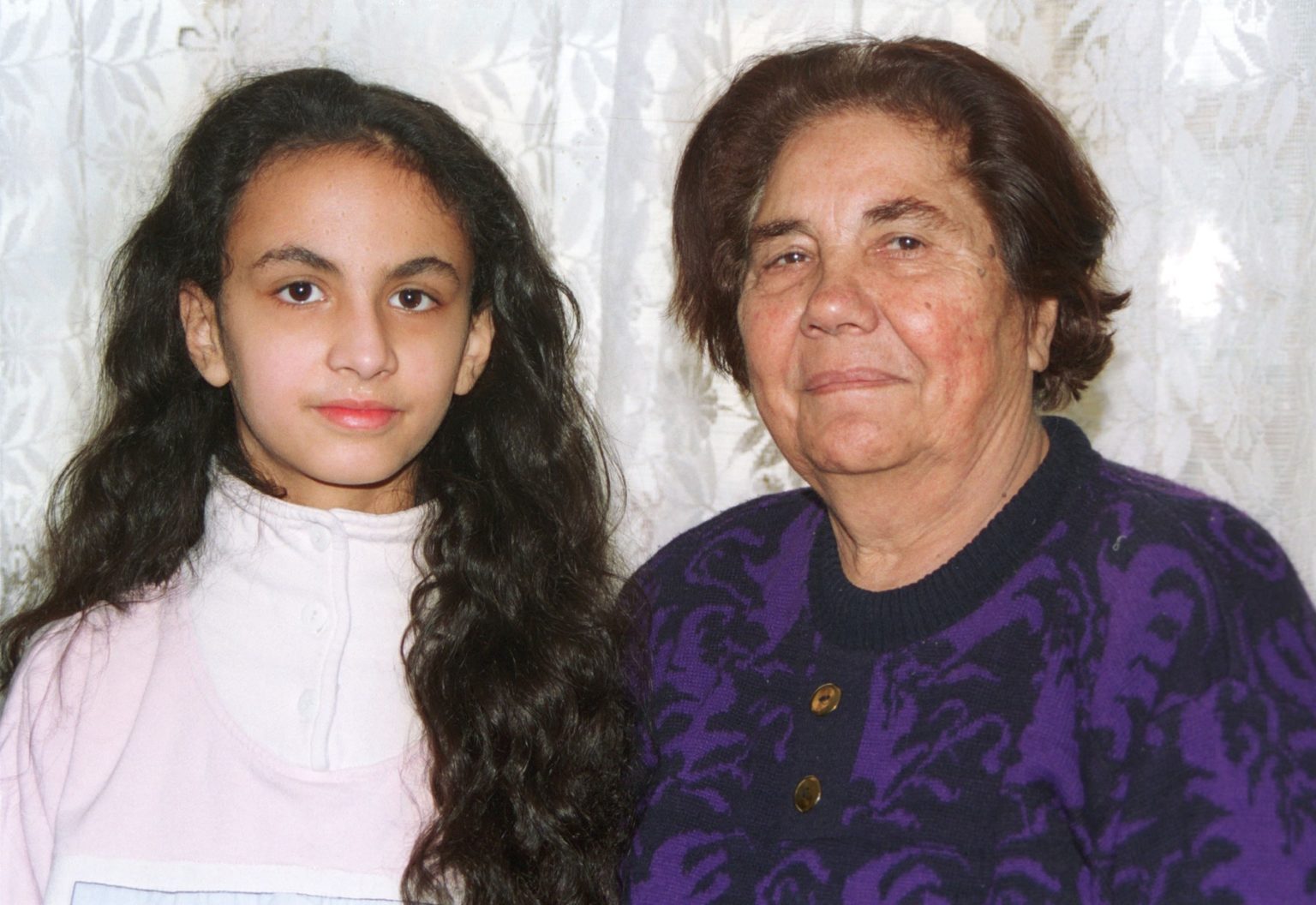 Elena Lacková s vnučkou v roku 1997. Foto: Profimedia.sk