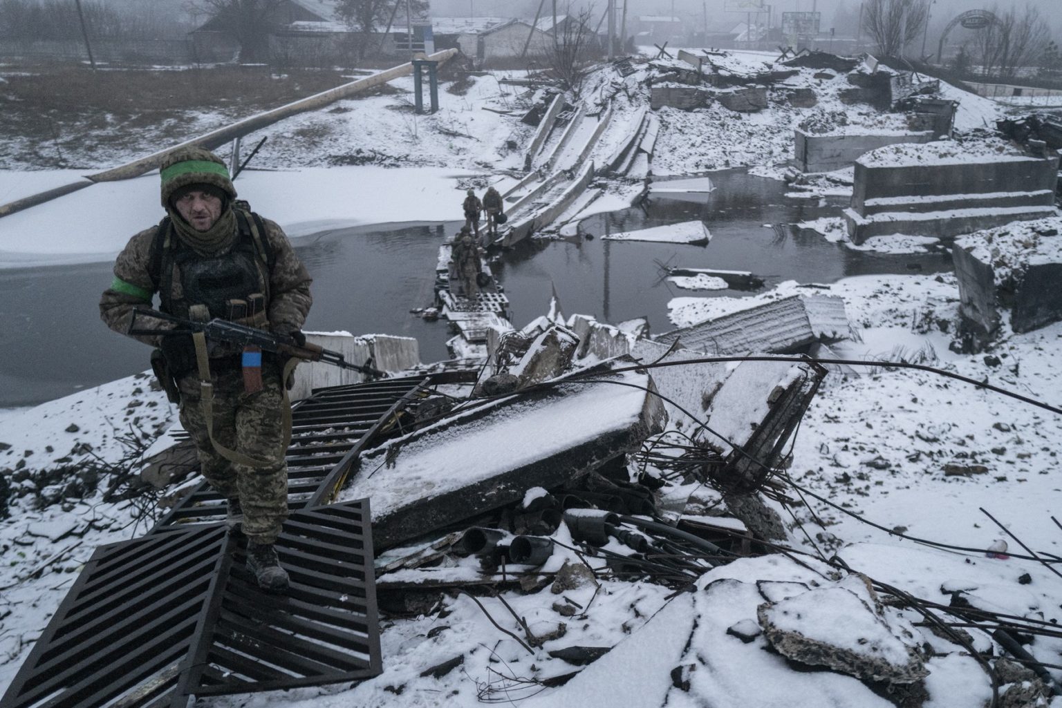 Ukrajinskí vojaci v Bachmute. Foto: Profimedia